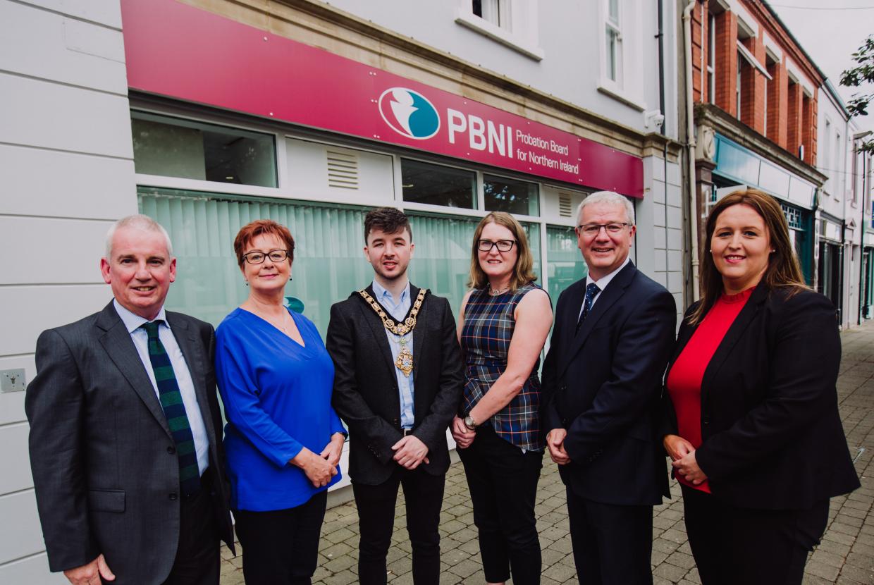Mayor Officially Opens Probation’s New Office in Coleraine Probation